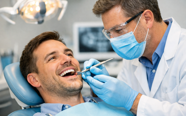 Painless dental treatment at Al Rabeeh Dental Center Oman